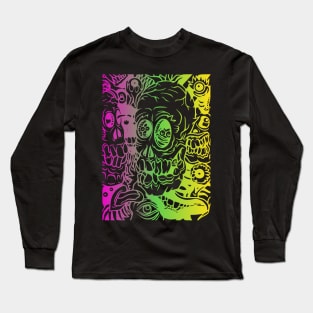 Party Skulls Long Sleeve T-Shirt